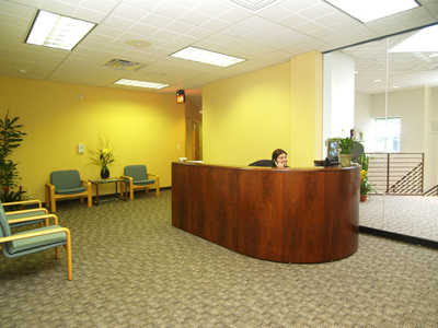 reception area